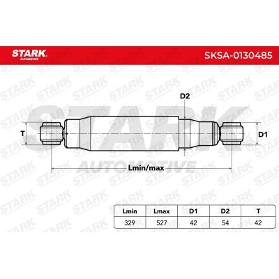 Shock Absorber Stark SKSA-0130485 SKSA-0130485 - photo 3