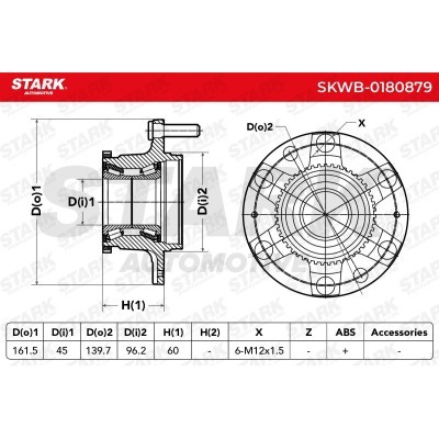Wheel Bearing Stark SKWB-0180879 SKWB-0180879 - photo 5