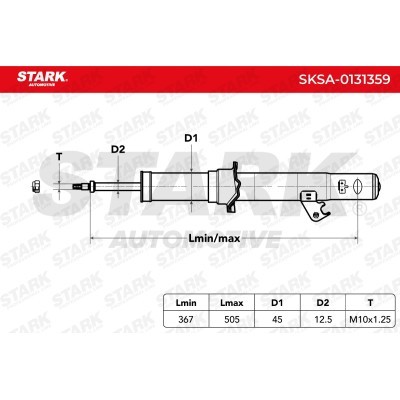 Shock Absorber Stark SKSA-0131359 SKSA-0131359 - photo 3
