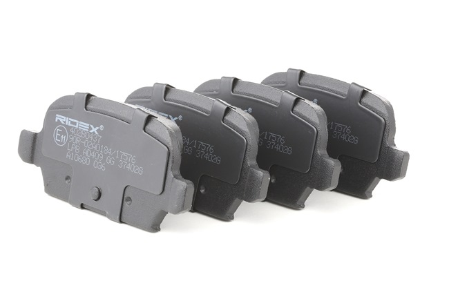 Brake Pads Set RIDEX 402B0437 402B0437 - photo 1
