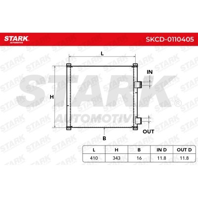 A/C condenser SKCD-0110405 - photo 8