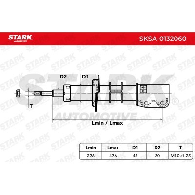 Shock Absorber Stark SKSA-0132060 SKSA-0132060 - photo 3