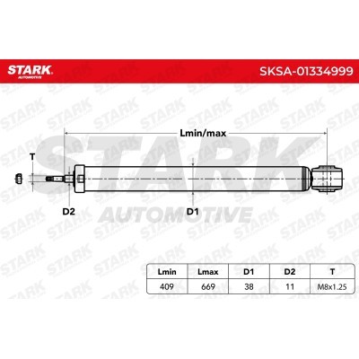 Shock Absorber Stark SKSA-01334999 SKSA-01334999 - photo 6