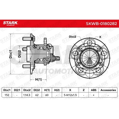 Wheel Bearing Stark SKWB-0180282 SKWB-0180282 - photo 2