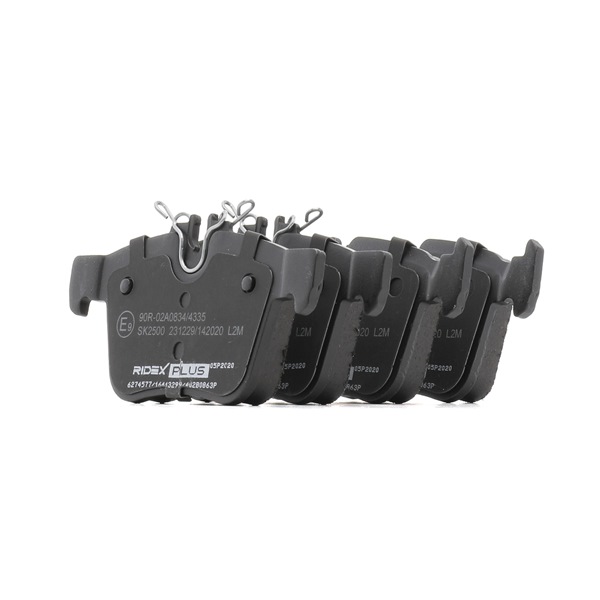 Brake Pads Set RIDEX 402B0863P 402B0863P - photo 1