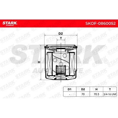 Oil Filter Stark SKOF-0860052 SKOF-0860052 - photo 6