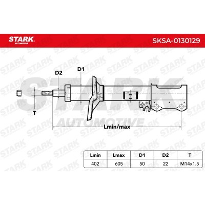 Shock Absorber Stark SKSA-0130129 SKSA-0130129 - photo 3