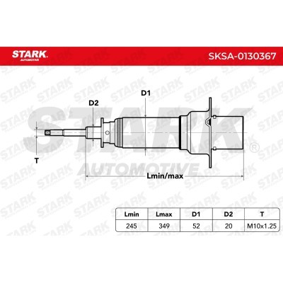Shock Absorber Stark SKSA-0130367 SKSA-0130367 - photo 3
