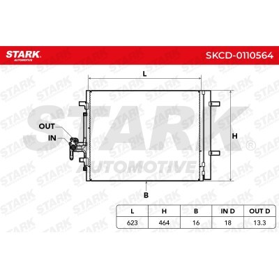 A/C condenser SKCD-0110564 - photo 6