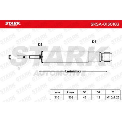 Shock Absorber Stark SKSA-0130183 SKSA-0130183 - photo 3
