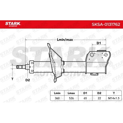 Shock Absorber Stark SKSA-0131762 SKSA-0131762 - photo 3