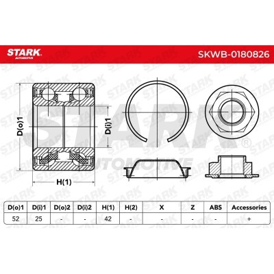 Wheel Bearing Stark SKWB-0180826 SKWB-0180826 - photo 4