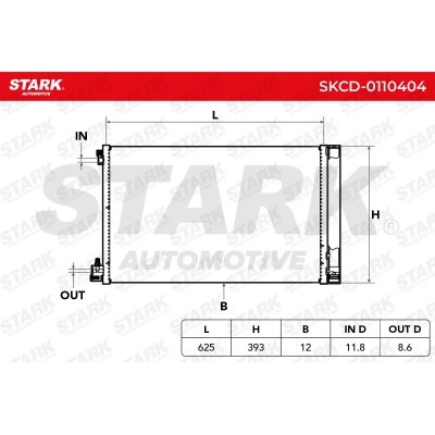 A/C condenser SKCD-0110404 - photo 6
