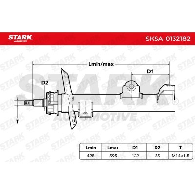 Shock Absorber Stark SKSA-0132182 SKSA-0132182 - photo 6