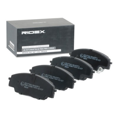 Brake Pads Set RIDEX 402B0513 402B0513 - photo 4