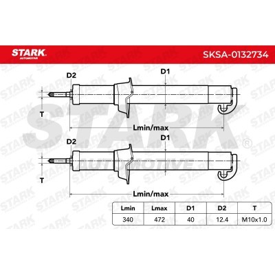 Shock Absorber Stark SKSA-0132734 SKSA-0132734 - photo 4
