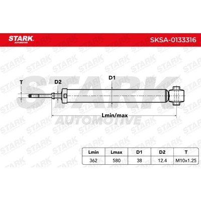 Shock Absorber Stark SKSA-0133316 SKSA-0133316 - photo 5
