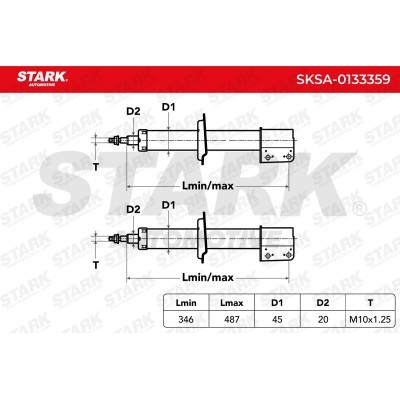 Shock Absorber Stark SKSA-0133359 SKSA-0133359 - photo 6