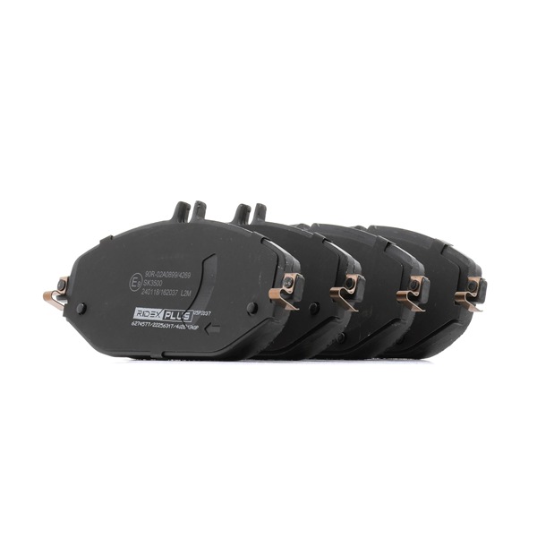 Brake Pads Set RIDEX 402B1240P 402B1240P - photo 1