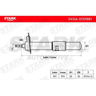 Shock Absorber Stark SKSA-0131981 SKSA-0131981 - photo 3