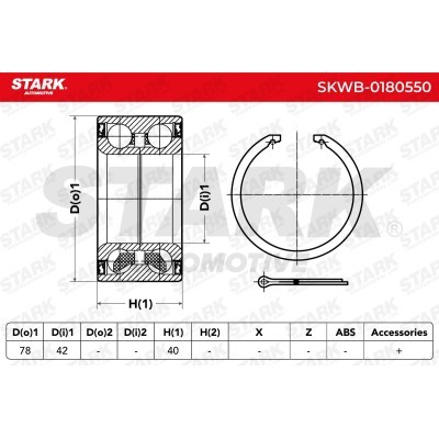 Wheel Bearing Stark SKWB-0180550 SKWB-0180550 - photo 5
