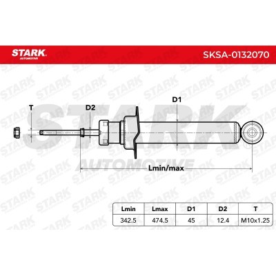 Shock Absorber Stark SKSA-0132070 SKSA-0132070 - photo 5