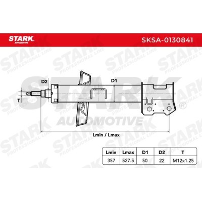 Shock Absorber Stark SKSA-0130841 SKSA-0130841 - photo 3