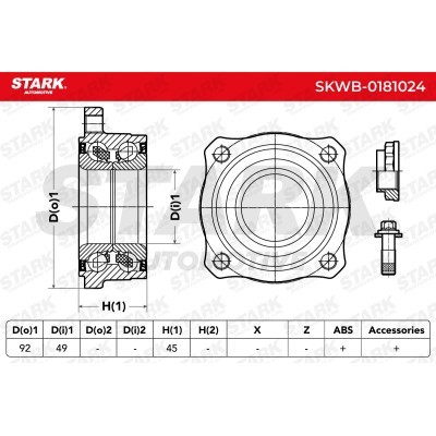 Wheel Bearing Stark SKWB-0181024 SKWB-0181024 - photo 6