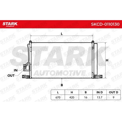 A/C condenser SKCD-0110130 - photo 6