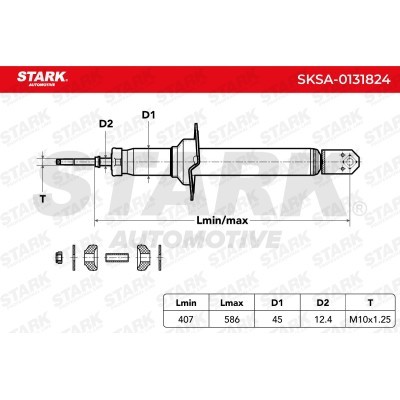 Shock Absorber Stark SKSA-0131824 SKSA-0131824 - photo 3