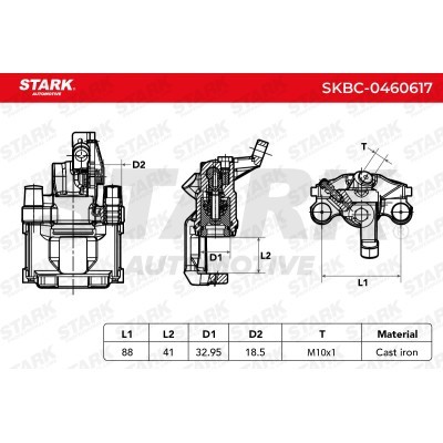 Brake Caliper Stark SKBC-0460617 SKBC-0460617 - photo 6