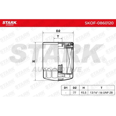 Oil Filter Stark SKOF-0860120 SKOF-0860120 - photo 5