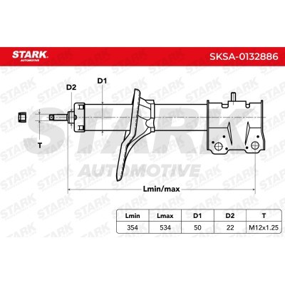 Shock Absorber Stark SKSA-0132886 SKSA-0132886 - photo 7