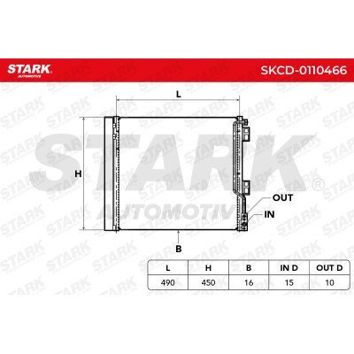 A/C condenser SKCD-0110466 - photo 5