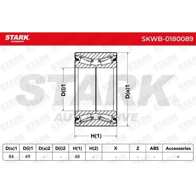 Wheel Bearing Stark SKWB-0180089 SKWB-0180089 - photo 3