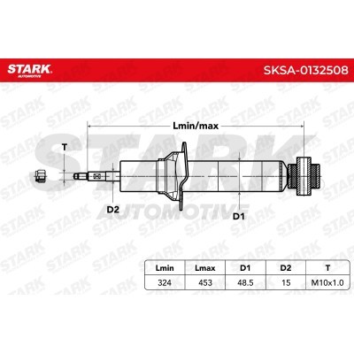 Shock Absorber Stark SKSA-0132508 SKSA-0132508 - photo 7