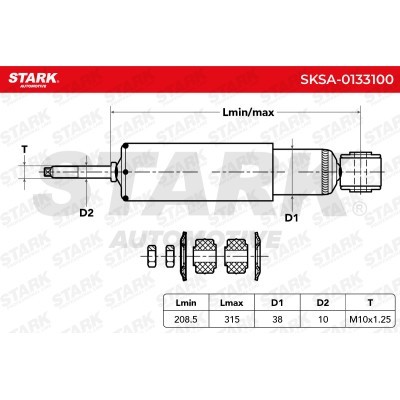 Shock Absorber Stark SKSA-0133100 SKSA-0133100 - photo 8