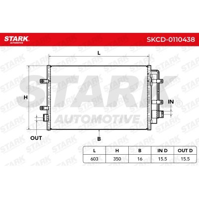 A/C condenser SKCD-0110438 - photo 5