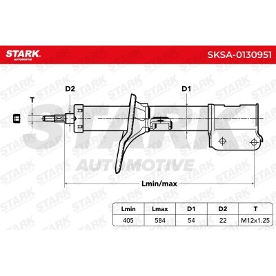Shock Absorber Stark SKSA-0130951 SKSA-0130951 - photo 3