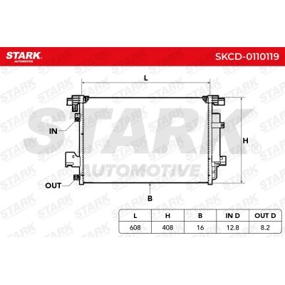 A/C condenser SKCD-0110119 - photo 8