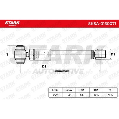 Shock Absorber Stark SKSA-0130071 SKSA-0130071 - photo 3