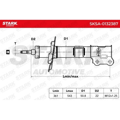 Shock Absorber Stark SKSA-0132387 SKSA-0132387 - photo 4