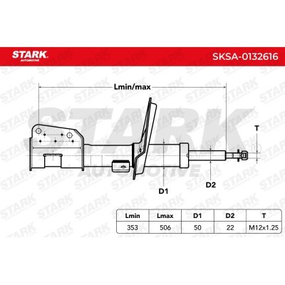 Shock Absorber Stark SKSA-0132616 SKSA-0132616 - photo 8