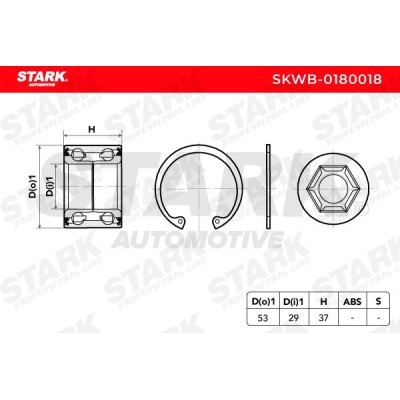 Wheel Bearing Stark SKWB-0180018 SKWB-0180018 - photo 2