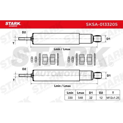 Shock Absorber Stark SKSA-0133205 SKSA-0133205 - photo 4