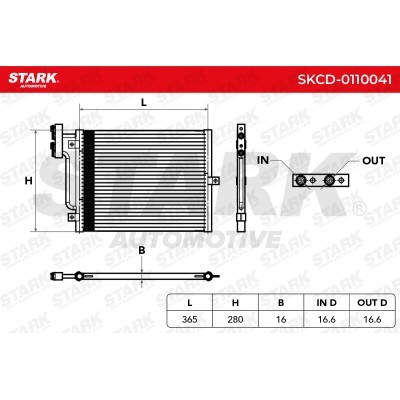 A/C condenser SKCD-0110041 - photo 5