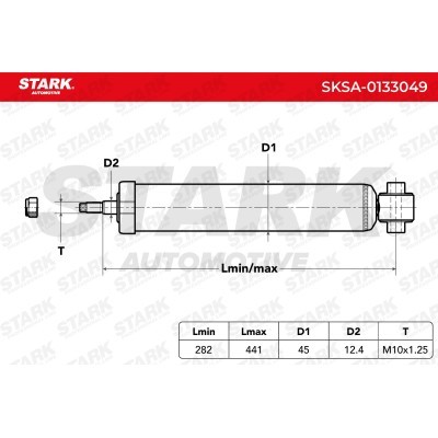 Shock Absorber Stark SKSA-0133049 SKSA-0133049 - photo 6