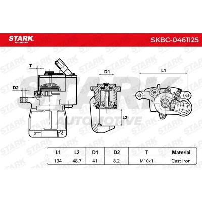 Brake Caliper Stark SKBC-0461125 SKBC-0461125 - photo 7