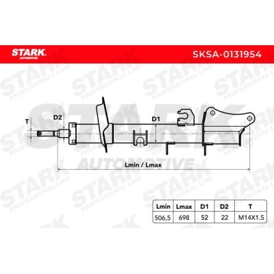 Shock Absorber Stark SKSA-0131954 SKSA-0131954 - photo 3