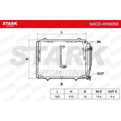 A/C condenser SKCD-0110093 - photo 8